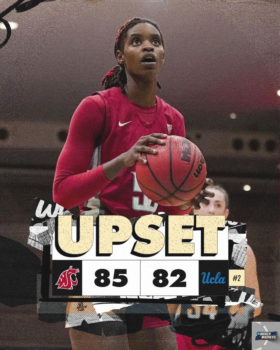 DOWN GOES NO. 2🚨 @WSUCougarWBB get big win on the road, against No. 2 UCLA‼️ #NCAAWBB