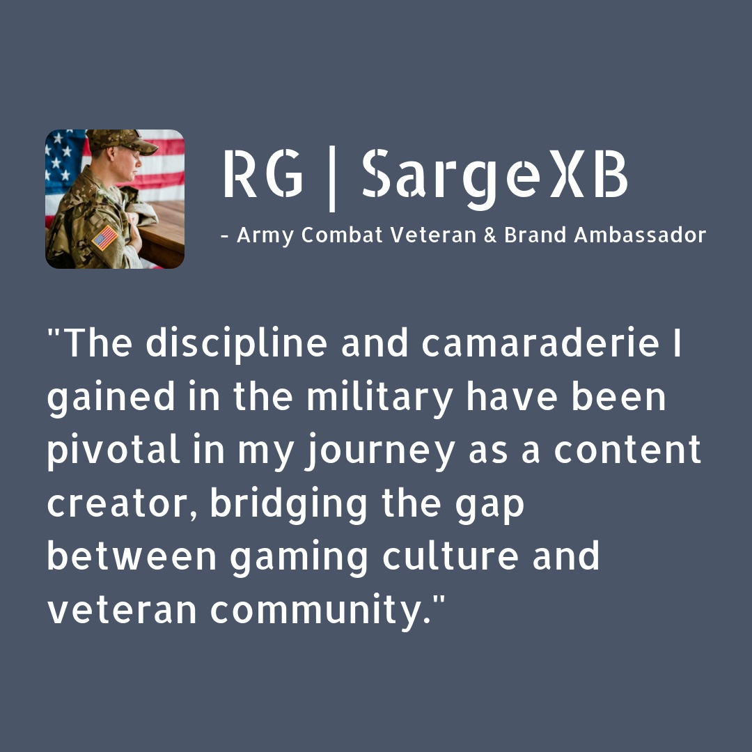 🎖️Salute to discipline & unity!🎖️

🎮 Follow RG | SargeXB, Tag a friend🎮
Where military grit meets gaming spirit. Bridging worlds, one stream at a time. 
#VeteranGamer #UnityInGaming @RegimentGG