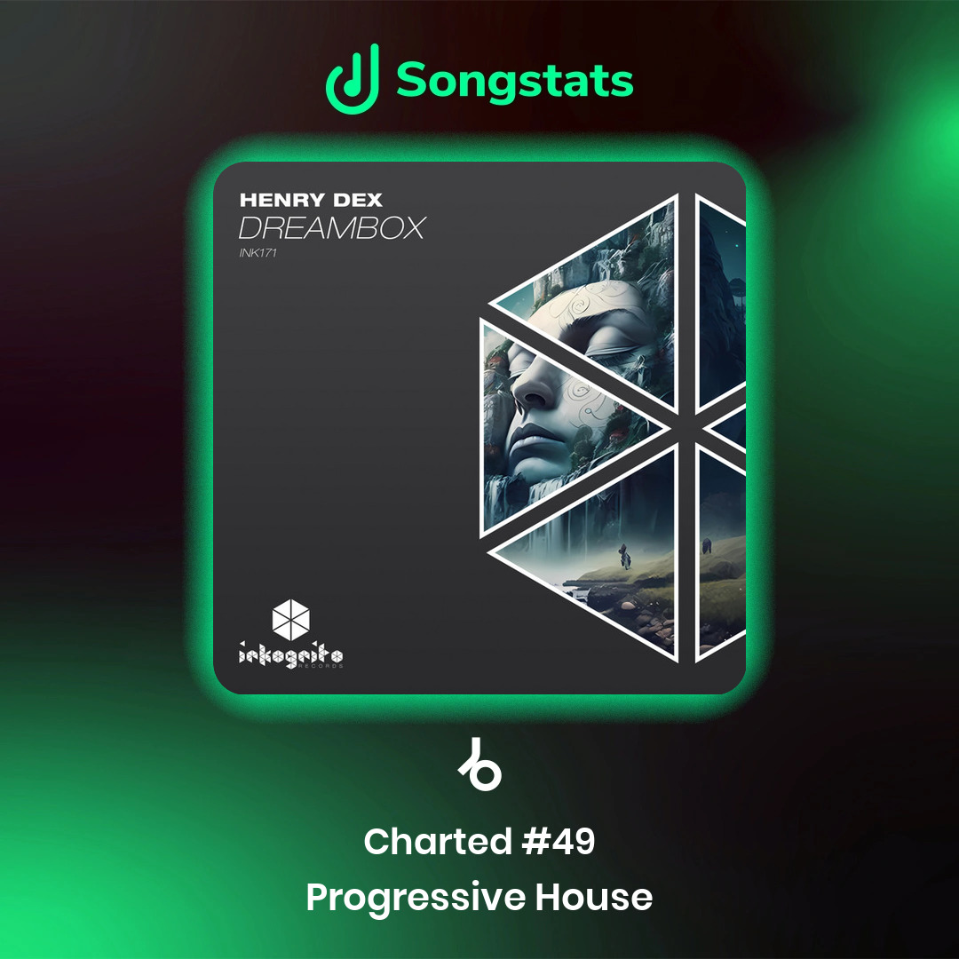 <a href="/henrydexxx/">Henry Dex</a> Awww yes! "Dreambox" reached #49 in the Progressive House Charts on Beatport!