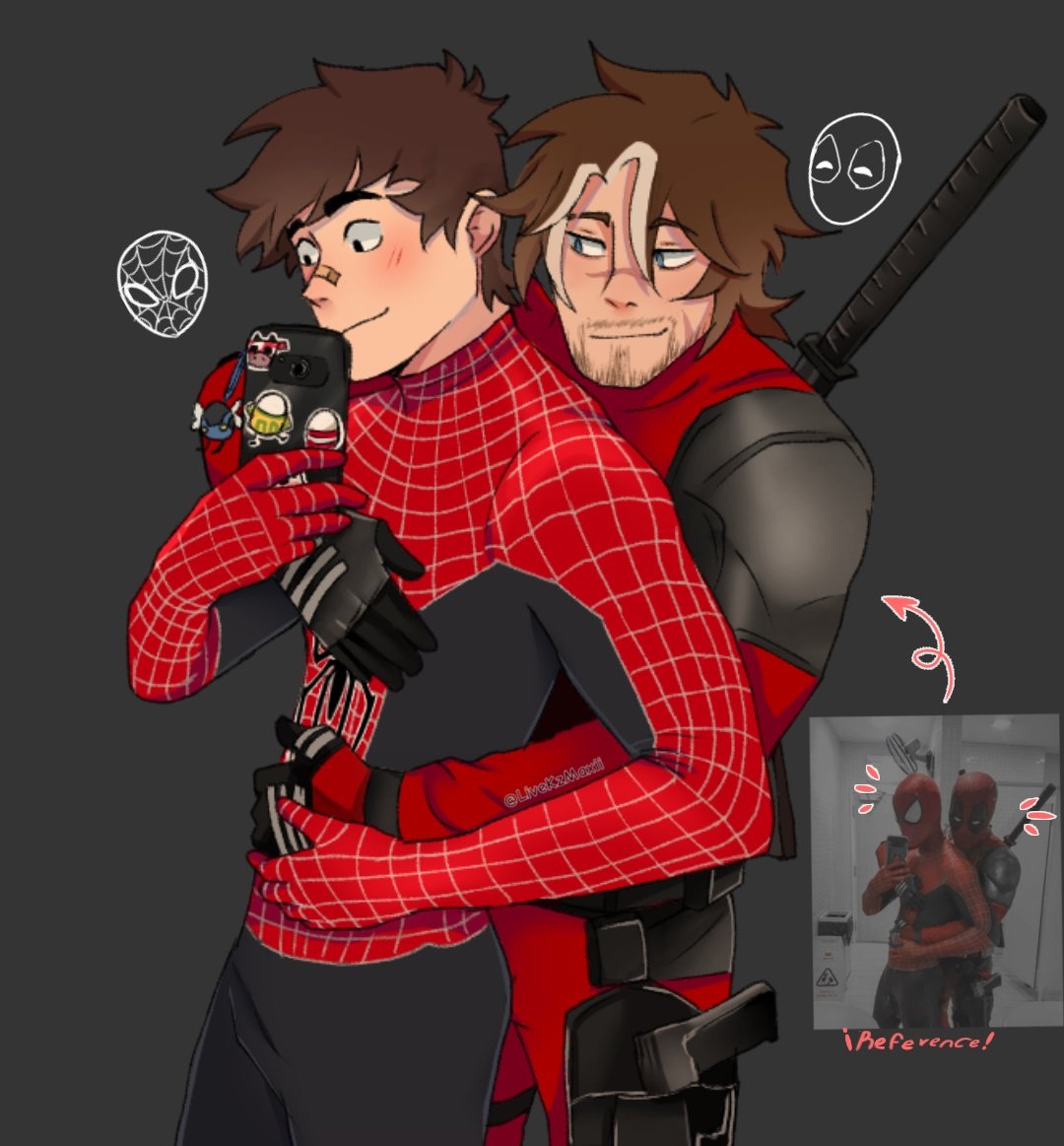 Omg hiii spiderpool 🖐

#guapoduofanart #guapoduo #guapoduoau