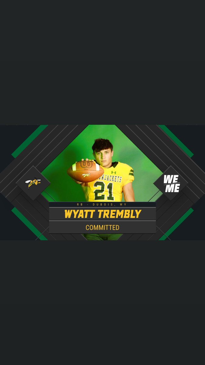 wyatt_trembly's tweet photo. Committed💚💛 
•
@BHSUFB 
@BreskeJosh 
@CoachBenBlake https://t.co/ttU7UOjTfw