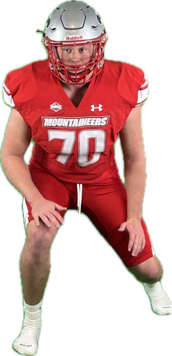 I had a great Offical Visit this past weekend! Thank you @MountaineerFB and the coaching staff for having me out. I had an awesome time!@Coach_Haddan_60 @Jas_Bains_12 @tauer34 @joemclain13 @JGonzo_24 @CoachJVG @CoachV_Moon