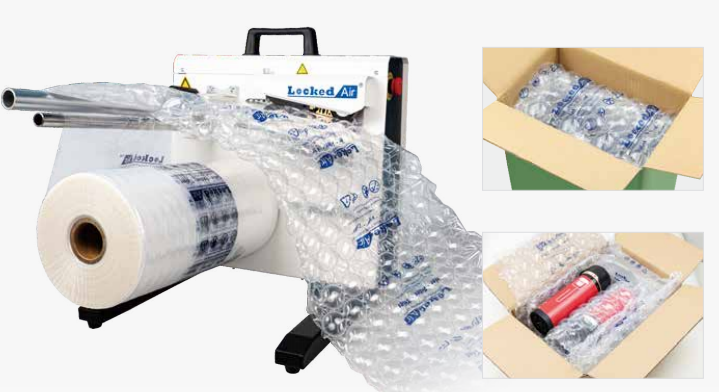 LockedAir-F2 is an industrial class bubble on demand system, utilizing high inflation barier film to support cushioning.
25m/min high-speed output with a max film width of 800mm,suiting more application scenarios.
#AirCushionSystem #AirCushionMachine #LockedAir