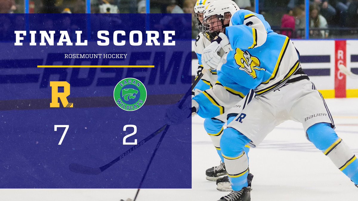 RosemountHockey's tweet image. IRISH WIN 7-2 AGAINST EAGAN!! 🍀
#BuildfromWithin