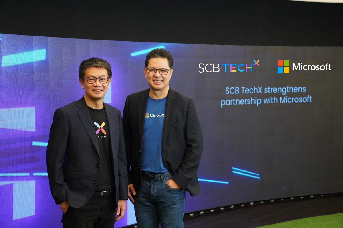 SuccessChTv's tweet image. SCB TechX ยกระดับความร่วมมือกับ Microsoft มุ่งเสริมประสิทธิภาพการทำงานของลูกค้าระดับองค์กรด้วยดิจิทัลโซลูชันแบบครบวงจร 

successchannel.co/post_news?post… 

#SCBTechX 
#Microsoft
#ดิจิทัลโซลูชัน