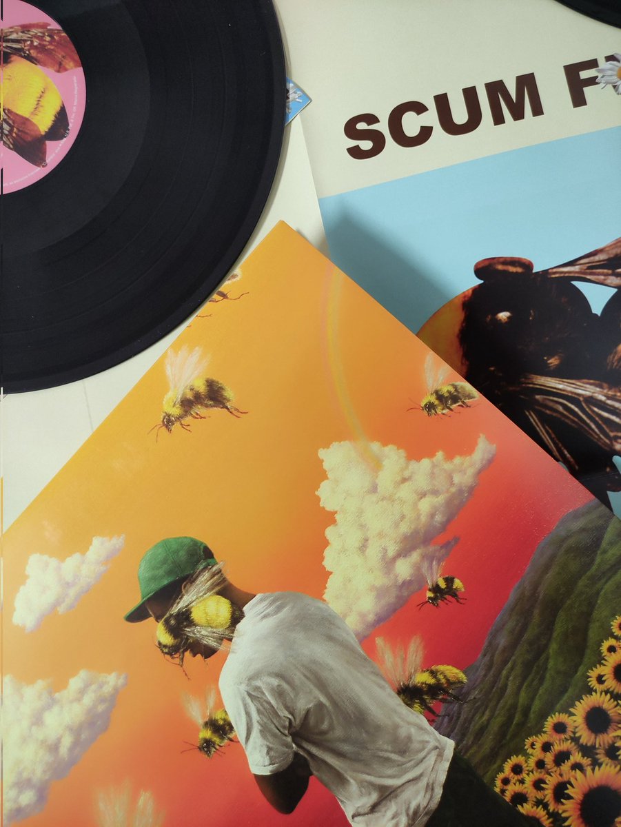 TCreatorPosting's tweet photo. @tylerthecreator You make the best vinyls in the industry, thanks baby ✨ https://t.co/3BdvHOPe4S