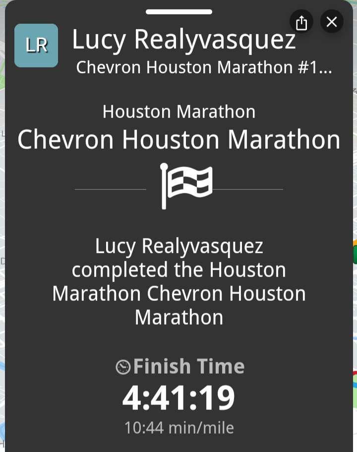 I definitely appreciated the extra day off to recuperate after the marathon! 26.2 miles! Marathon #7! @HoustonMarathon