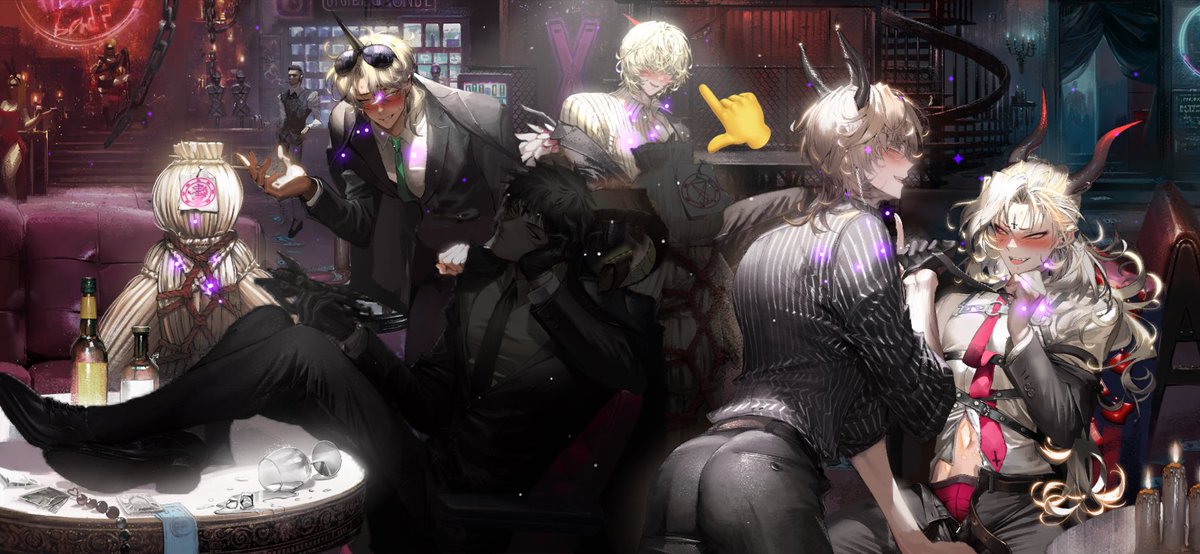 地獄のどこが悪い？ ルシファー セット 地獄のどこが悪い #WHB #whatinhellisbad ガチャ画面にルシファーが