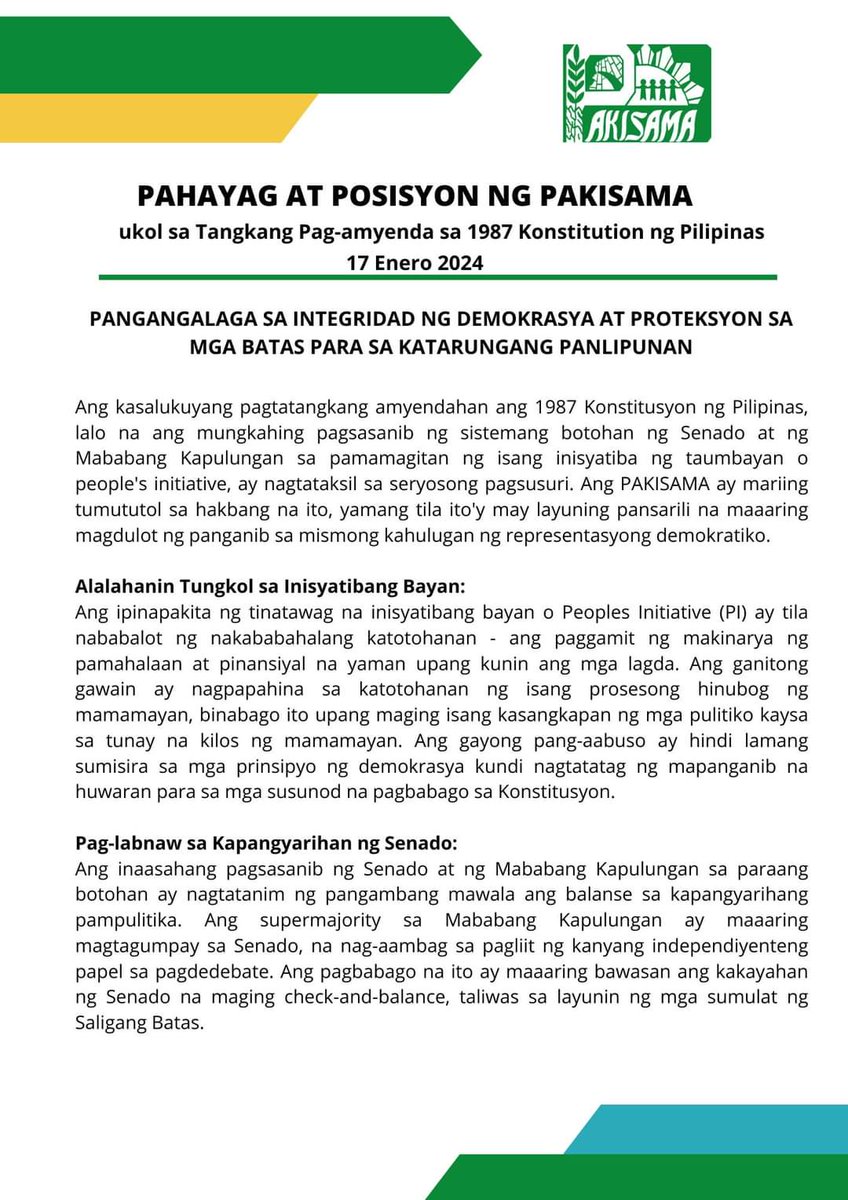 PAKISAMA tweet media