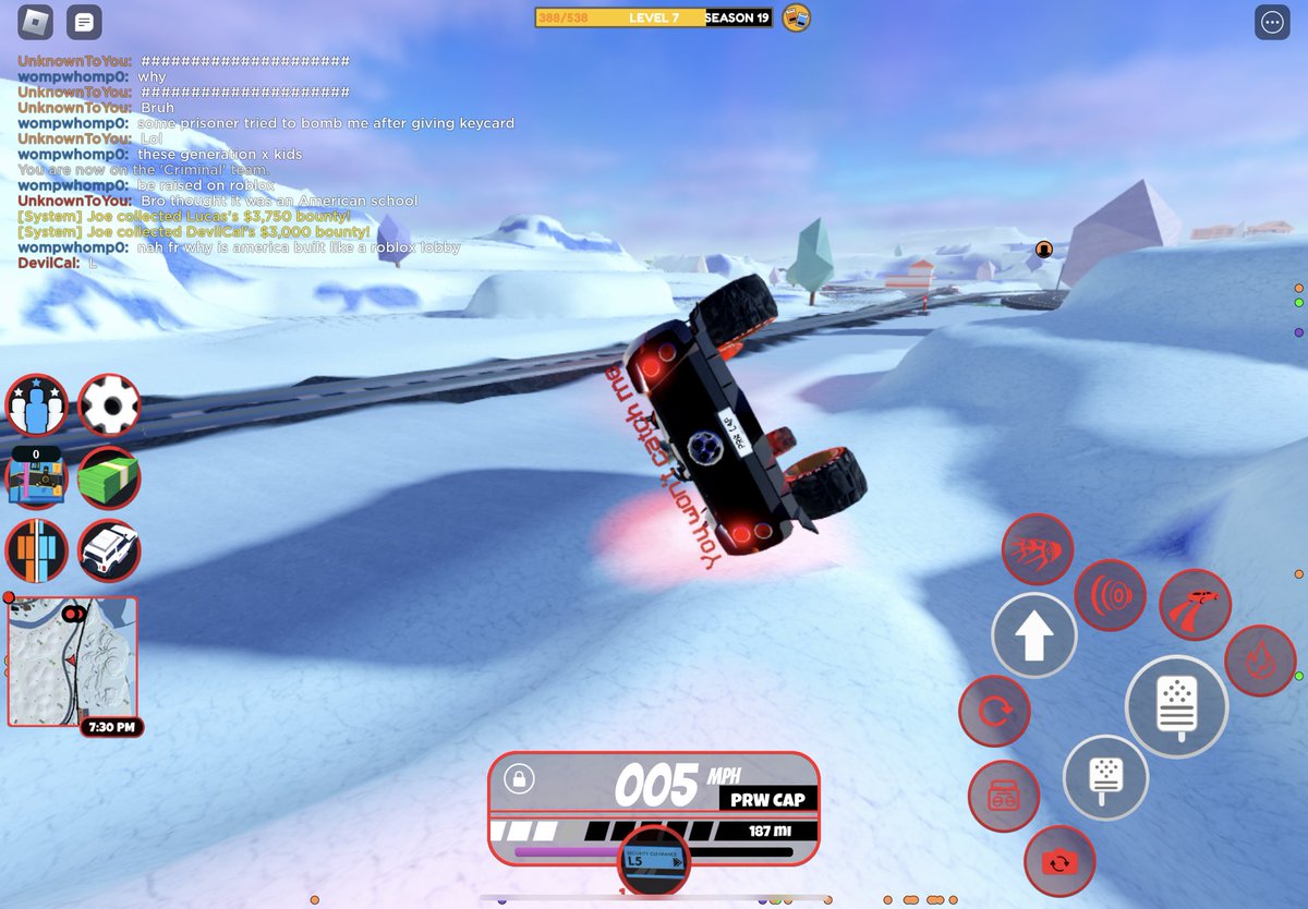CEO_DarkChomp's tweet photo. @DevourDeo The chat is wild bro
#ROBLOX https://t.co/N4pDMSjxWA