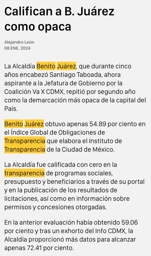 LetyVarela's tweet photo. Hacer campaña con MENTIRAS es reprobable
Santiago, l@ gente tiene acceso ilimitado a la información en CDMX a diferencia de lo que sucede en #BenitoJuarez que contigo es la demarcación más OPACA
Esta “crisis profunda” que especulas, es muy fácil de aclarar con HECHOS
#YaMadura https://t.co/0jfGQrlDu3