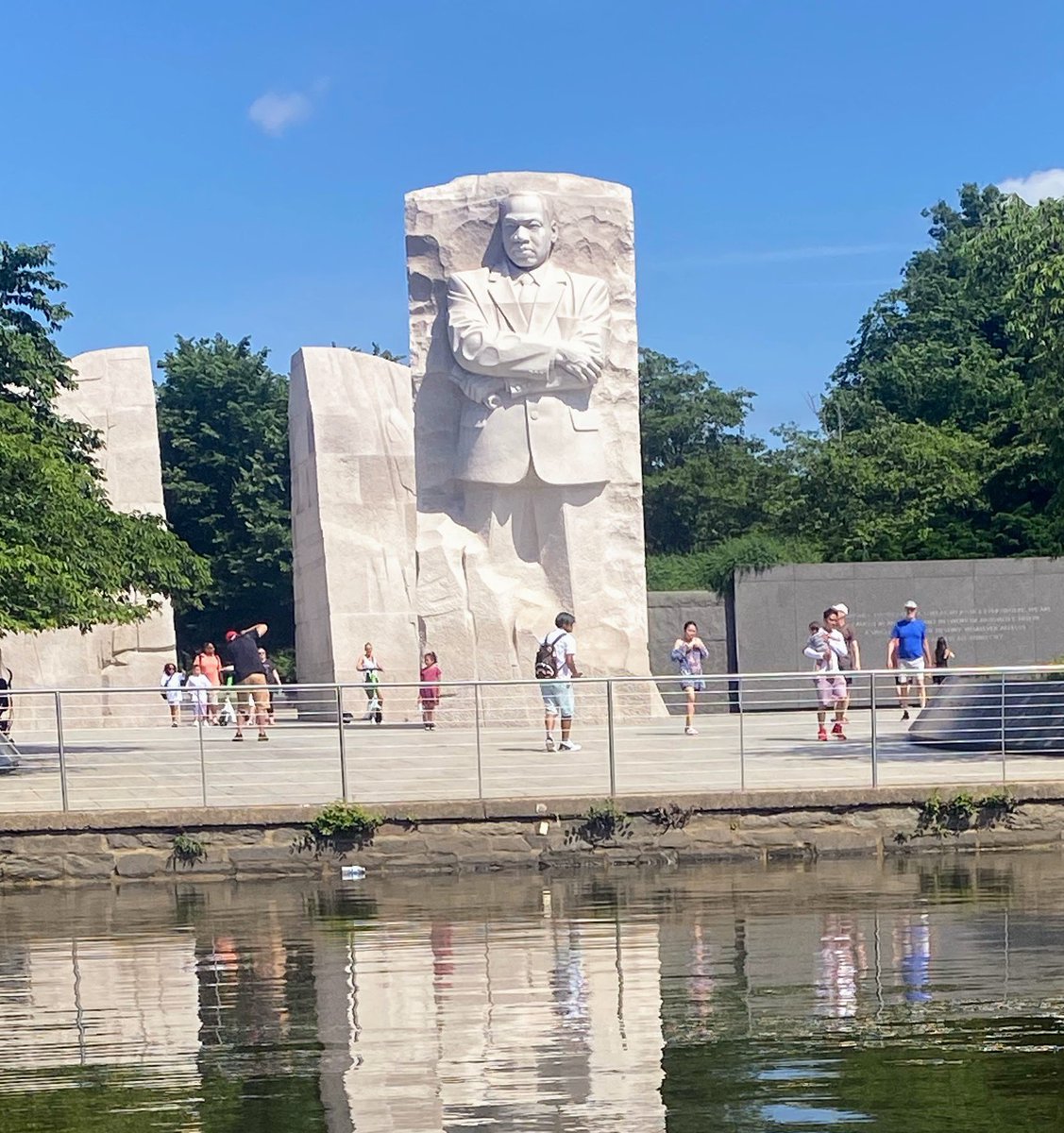 'Out of the mountain of despair, a stone of hope.' From the 'I Have A Dream' speech in Washington, DC on August 28, 1963. #MartinLutherKingDay2024