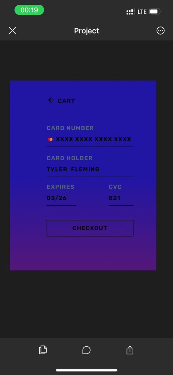oceetarh's tweet photo. #DailyUI Day 002 challenge: create a credit card checkout prompt #uidesign #uidesigner #tech #gettingintotech @DailyUI https://t.co/D2SY5tk2wm