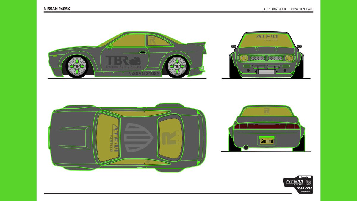 jasonstired's tweet photo. GLOW RIDER
Check out my entry for the @atemcarclub 240SX Design Competition! Transformed the iconic 240SX into a canvas of automotive artistry. Excited to see the diverse designs from fellow enthusiasts!
#ATEMIRL240SX #UnlimitedCustoms #TBR @_SHDZ2 @futureverse @TheRootNetwork https://t.co/zeZFUjVfVb