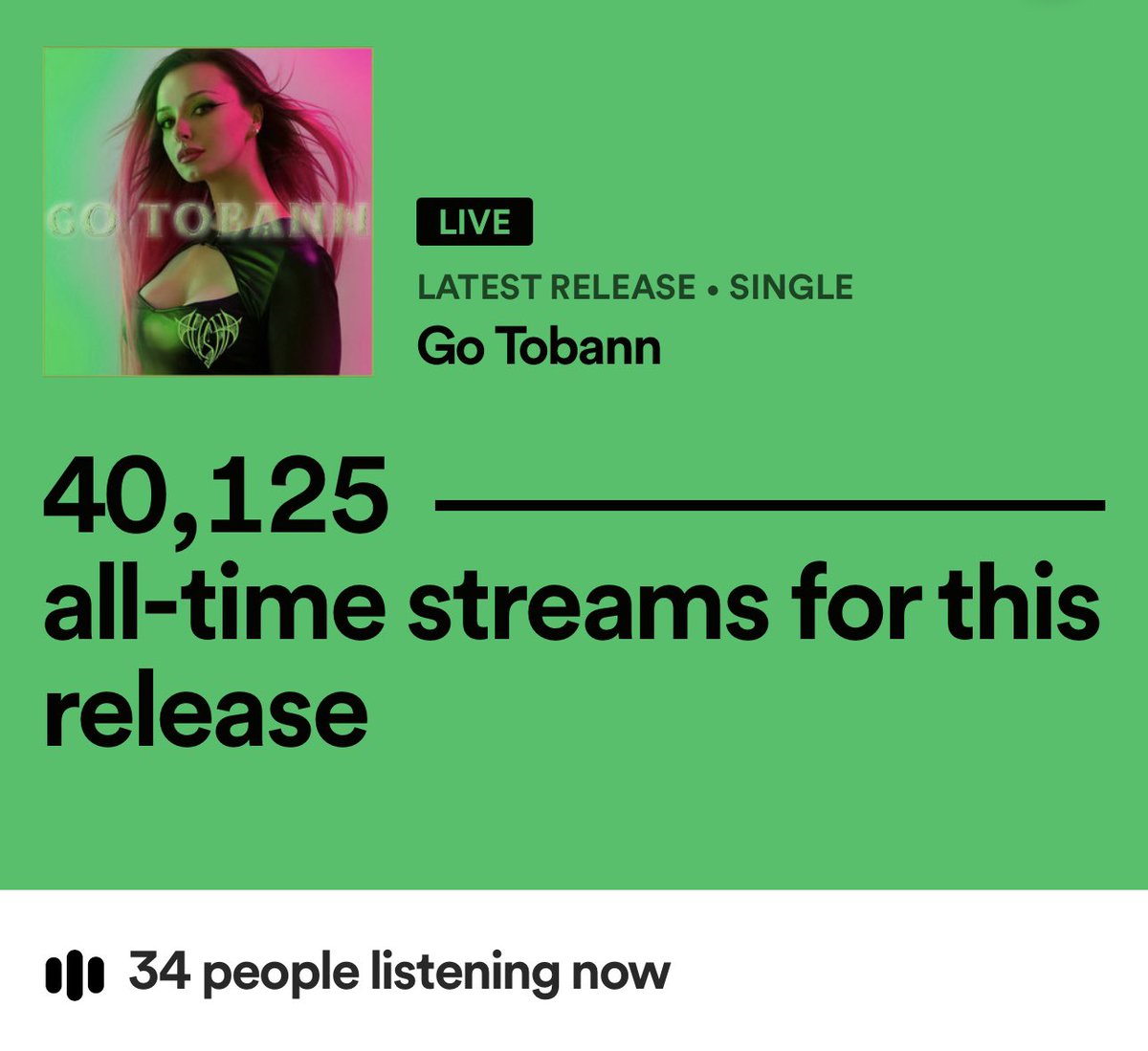 ailshasworld's tweet photo. 40K TODAY GAEILGOTHS!! ๐๐ today I had an awesome practice for Eurosong. Up early tomorrow for filming and some podcasts. Itโs been a week since Go Tobann aired and Iโm so thankful for the reception from you all โ๏ธ๐ good night #GoTobannation! ๐ https://t.co/af0v287Mie