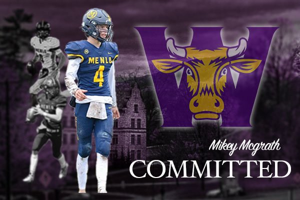 MikeyMcGrath4's tweet photo. Excited to announce my commitment to Williams College! Eternally grateful for all my coaches, teammates, and family that have helped me along the way. Thanks to Coach Raymond and Coach Miggs for the opportunity. @C2Sofficial @Coach_Miggs @CoachMikeHillSF @LockedInQB https://t.co/5YIeDwfKHj