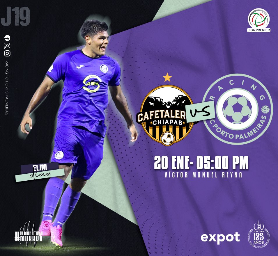 RacingVeracruz_'s tweet photo. ¡Siguiente partido, a Chiapas! ✔️🔥

🆚 Cafetaleros de Chiapas. 

 | Sábado 20/01 | 5:00 p.m. | Víctor Manuel Reyna | 

¡Con todo, Monstruos! ¡Por la victoria! 🔥

#ElQueNoCreaQueNoVenga 😈 https://t.co/pS7sEXEYKz