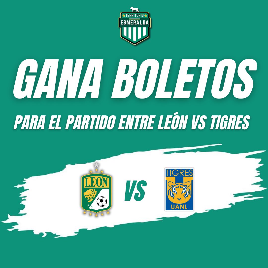 VAMOS AL ESTADIO 🏟 | ¿Quieres un pase doble para el partido de mañana? 🙌🏻

La dinámica es la siguiente:

1️⃣ Síguenos en <a href="/Terr_Esmeralda/">Territorio Esmeralda</a> y <a href="/lccurielgarcia/">Uriel García</a> 
2️⃣ Dale RT a este tweet

Y listo, ya estás participando 🎟 🎟️

Daremos a conocer al ganador este miércoles 17 de enero a las