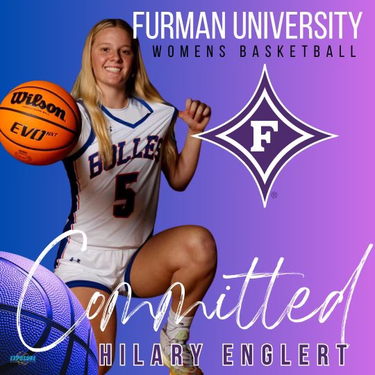 Hilary Englert (@englert_hilary) on Twitter photo Incredibly blessed to announce my commitment to continue my academic and athletic career at Furman University. Thank you to all the coaches, friends, teammates, and family that have supported me. <a href="/BollesHoops/">Bolles Girls Basketball</a> <a href="/sc2222222/">Scott Clarke</a> @WeAreSEUnited <a href="/ExposureSpMktg/">ExposureSportsMktg</a> <a href="/FurmanWBB/">Furman Women's Basketball</a> <a href="/Coach_Curtis_FU/">Pierre Curtis</a> Incredibly blessed to announce my commitment to continue my academic and athletic career at Furman University. Thank you to all the coaches, friends, teammates, and family that have supported me. <a href="/BollesHoops/">Bolles Girls Basketball</a> <a href="/sc2222222/">Scott Clarke</a> @WeAreSEUnited <a href="/ExposureSpMktg/">ExposureSportsMktg</a> <a href="/FurmanWBB/">Furman Women's Basketball</a> <a href="/Coach_Curtis_FU/">Pierre Curtis</a>