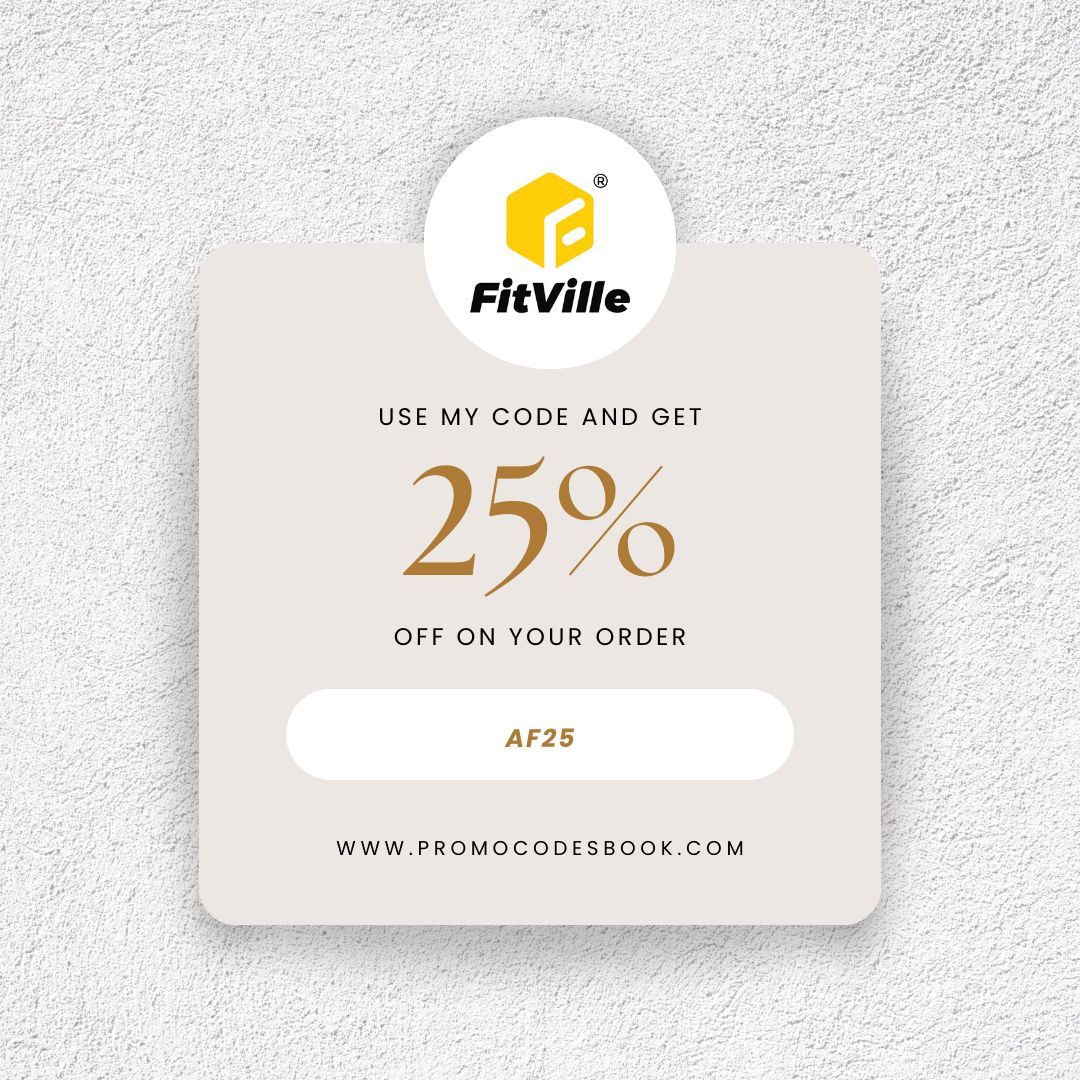 PromoCodesBook's tweet image. FitVille Coupon Code For 25% Instant Discount 
buff.ly/3O6FDAa