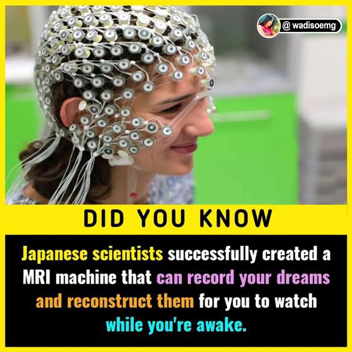 CyberpunkTTRPG's tweet image. Japan Has Successfully Recorded Dreams Using MRI Machines #DreamHacking #DreamEditing #Cyberpunk #TTRPG #RPG
