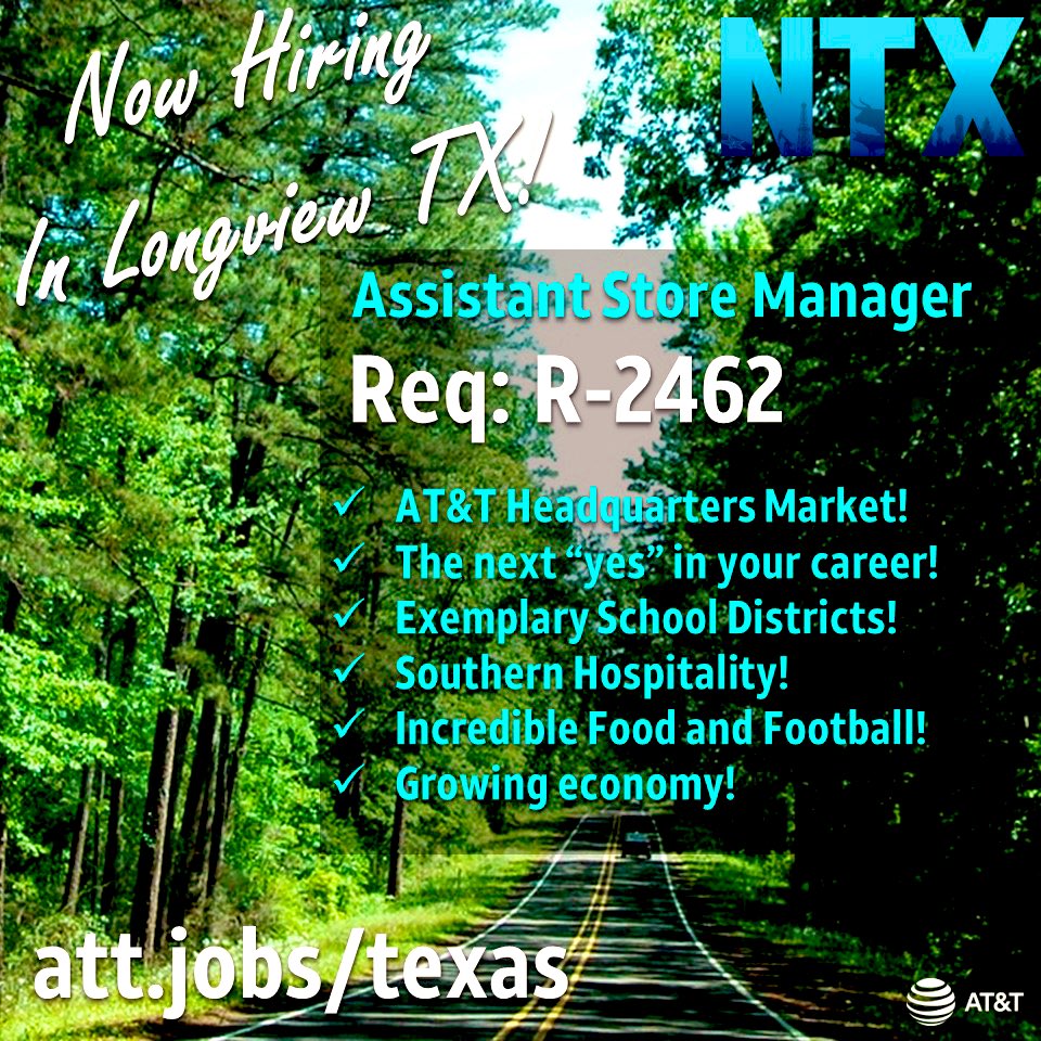 📣Are you ready to take that next step in your career? ✨We are searching for the brightest leaders out there to join the #NTXBeasts leadership team as an Assistant Manager at the Longview location. Don’t hesitate- apply now!