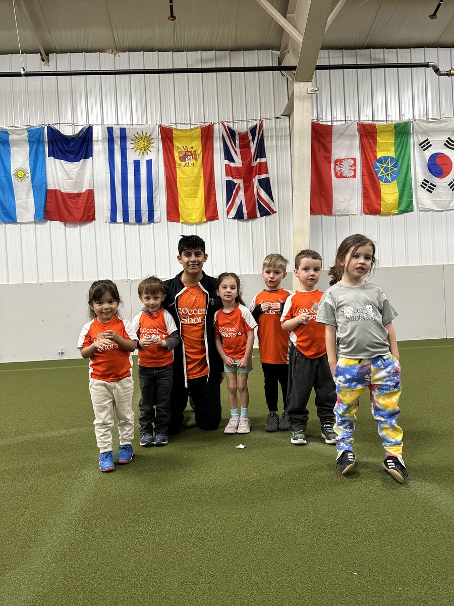 Coach Joseph and his soccer friends after a fun “Classic” session tonight!

Don’t miss out on winter soccer fun! 

Visit us online at soccershots.com/northernindiana or give us a call at (574) 400-5764 to find a location near you!

Stronger Youth. Beyond The Game.