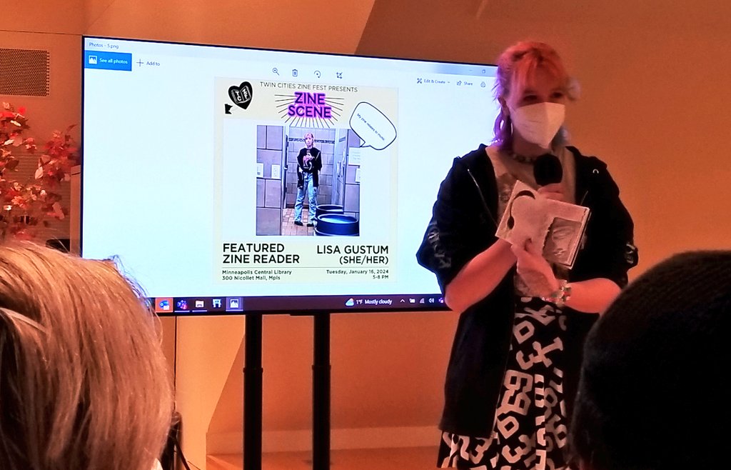 TCZineFest's tweet photo. More photos from tonight's reading! https://t.co/BxgPzCYJ5g