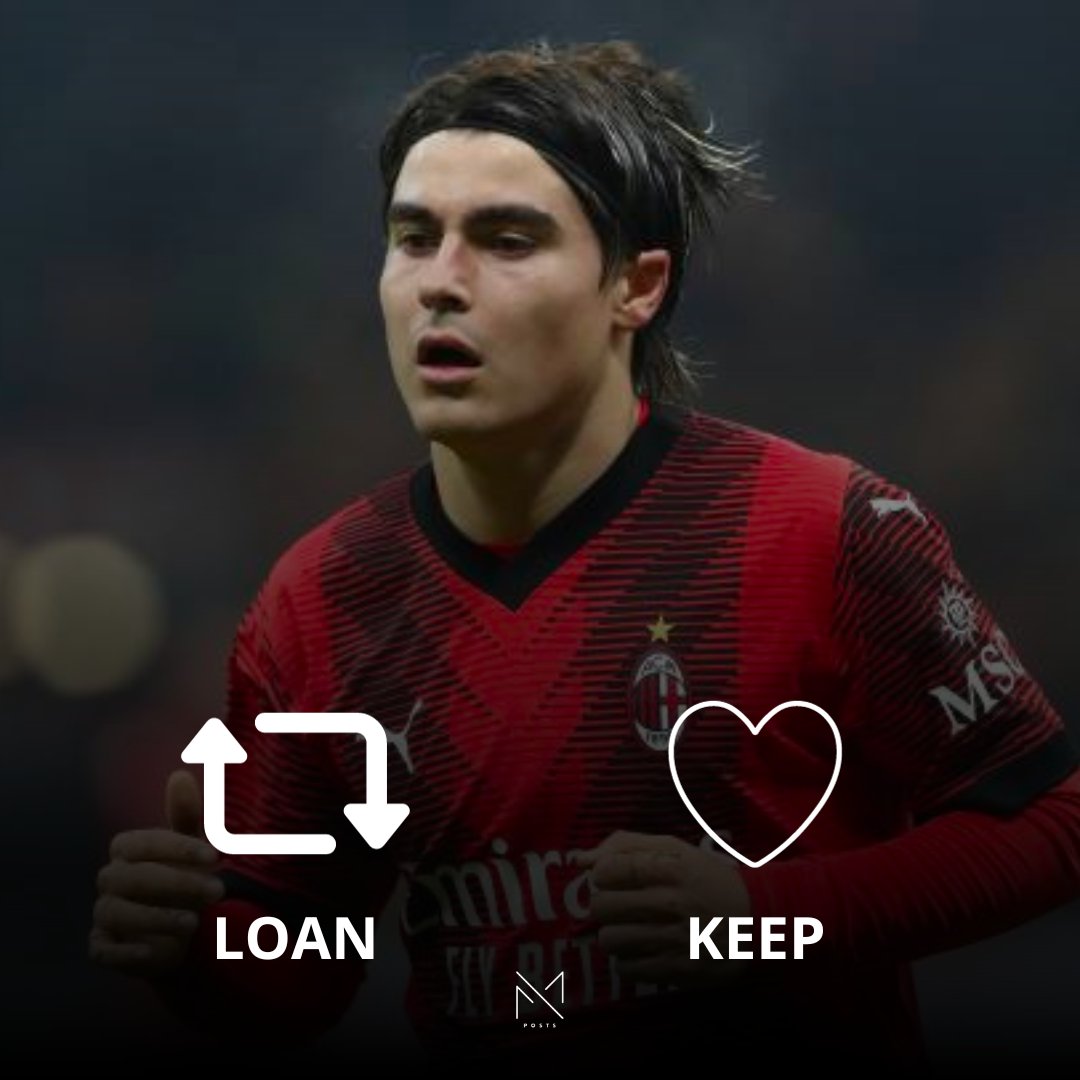 MilanPosts's tweet photo. Luka Romero on loan or keep ? https://t.co/QefpaD5aKn