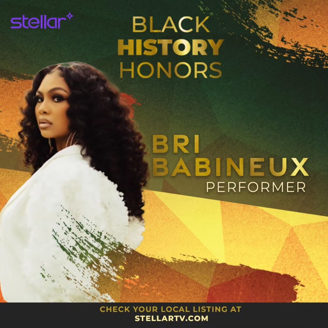 StellarTVnet's tweet photo. Get ready to celebrate Black museums on Black History Honors! Filled with performances by @KimBurrellLove @HezekiahWalker @BriBabineaux @AJBlive &amp; more! Airdates available at https://t.co/DVzptMxFHi #BlackHistoryHonors #blackhistory #blackhistory #blackhistorymuseums https://t.co/zBJ5g0cL3X