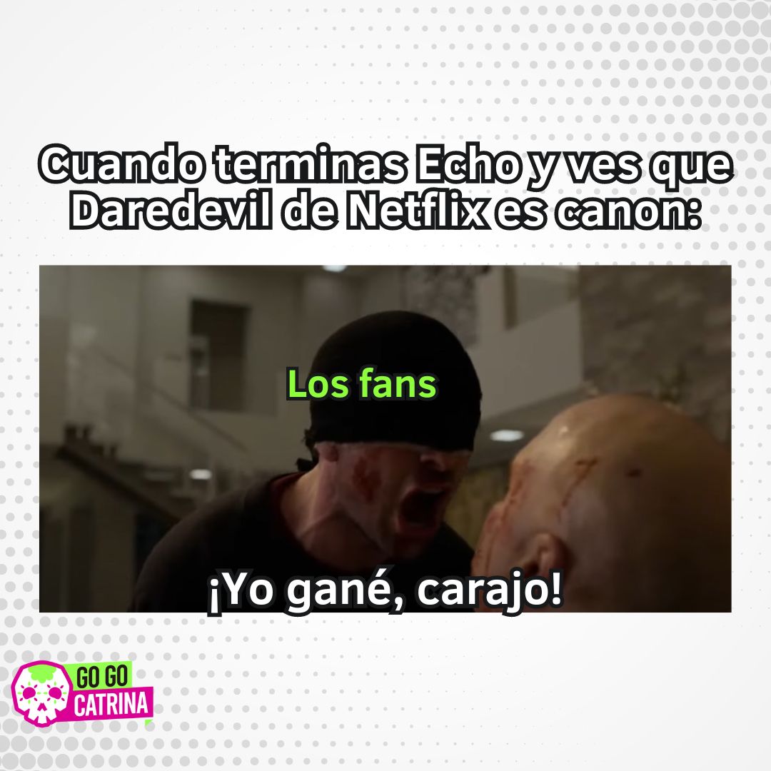 Olvidemos a Echo por un rato ¡Daredevil de Netflix es canon! En efecto, es cine mi gente. 🚬