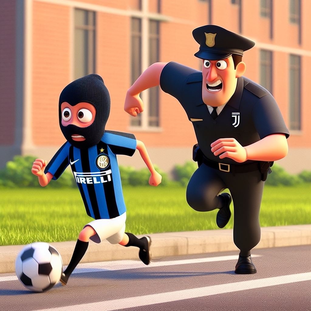alefcjuve's tweet photo. #ILadriScappanoLeGuardieRincorrono https://t.co/wIlpH8mPYh
