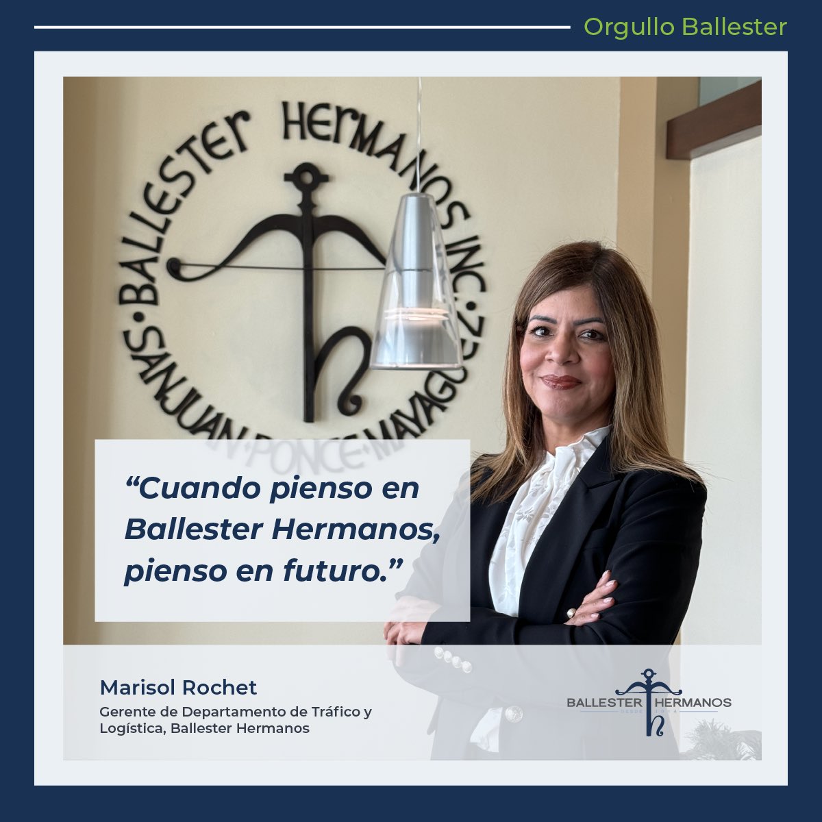 ¡Un legado para el futuro! 🇵🇷

En Ballester Hermanos nos sentimos honrados de continuar creciendo e impulsando el desarrollo económico de Puerto Rico. ¡Gracias, a nuestros empleados y clientes, por ser parte del #OrgulloBallester!

#BallesterHermanos #LegadoYFuturo