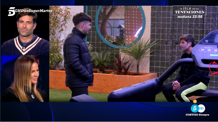ghoficial's tweet photo. Efrén, sobre Marta López: "La quiero muchísimo, pero no como pareja. Son 15 años de amistad" #GHDúoSuperMartes https://t.co/U39UvJiSRn