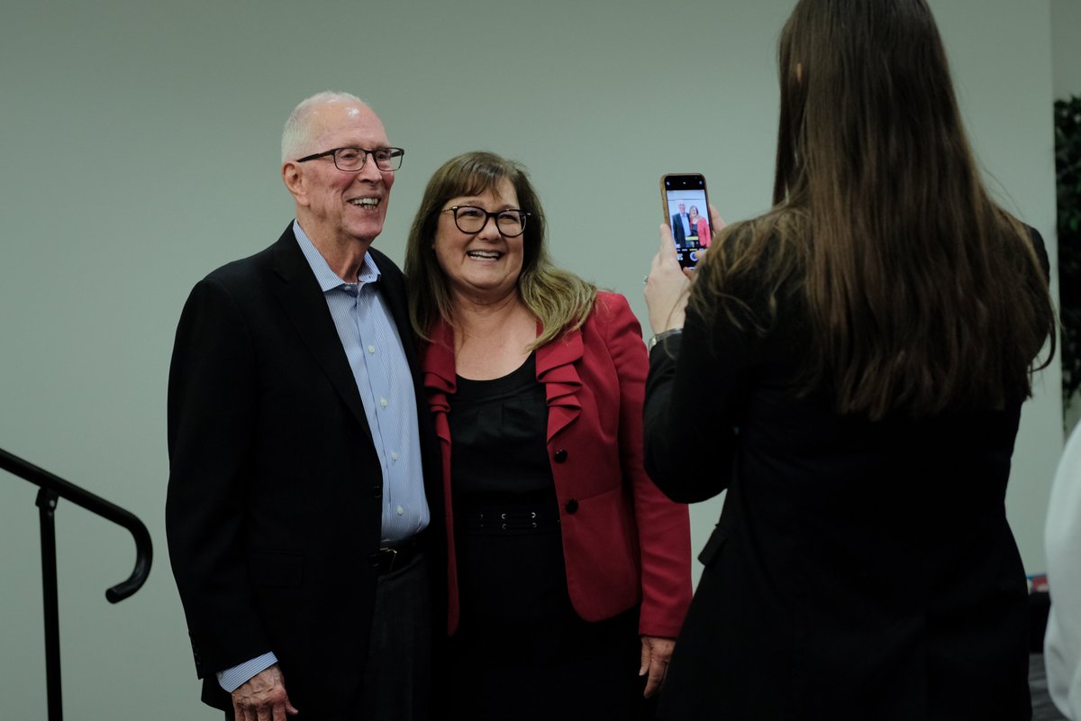 Today <a href="/sdsucoe/">SDSU Education</a> started the new semester with a very special guest! Legendary former <a href="/Aztec_MBB/">San Diego State Men's Basketball</a> coach Steve Fisher delivered our Dean's Lecture, speaking to our college about his career in coaching, as well as his background as a high school math teacher. Thank you, Steve! #SDSU