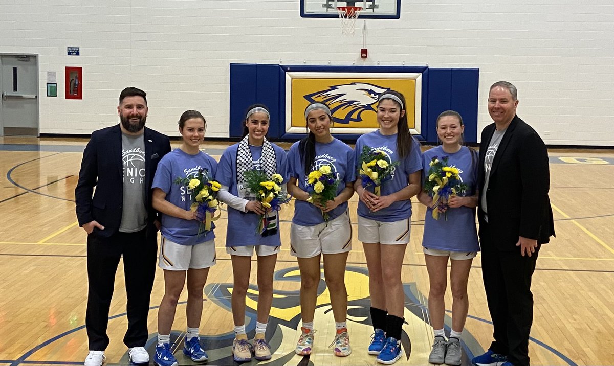 EaglesAthletics's tweet photo. Congratulations @CSEaglesHoops Seniors! #EaglesFLY https://t.co/lD7VS1sY2h