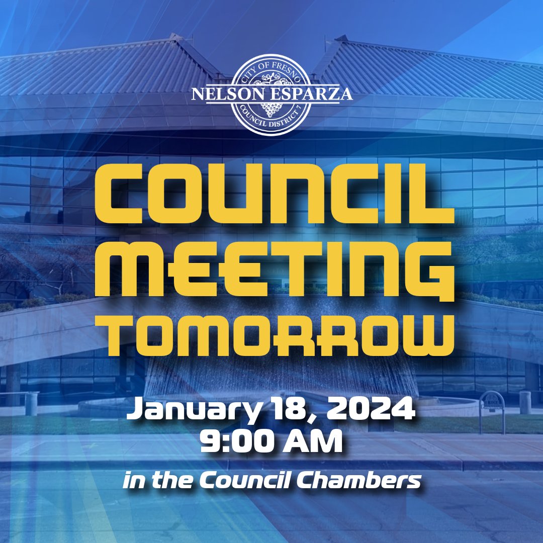 Councilmember Nelson Esparza tweet media