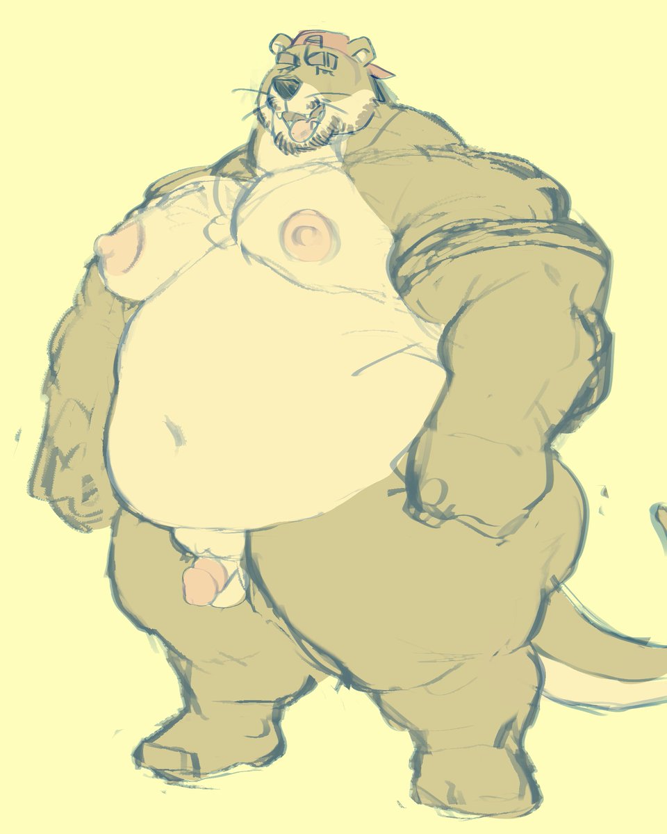 fat otter