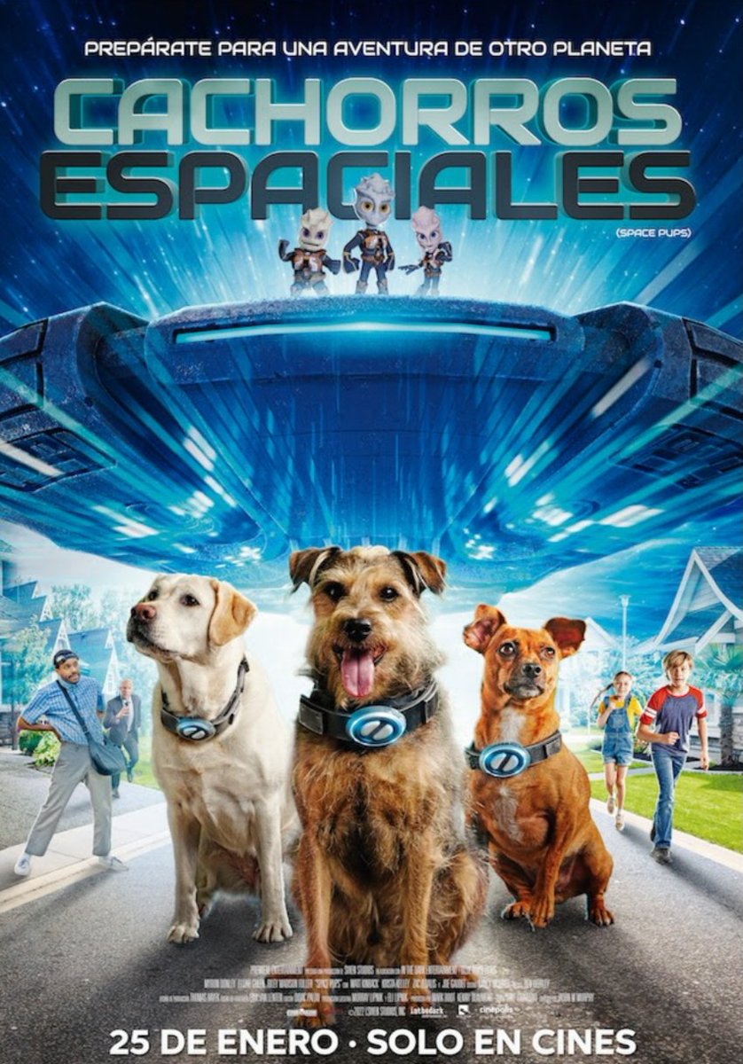 CACHORROS ESPACIALES”
UNA AVENTURA DE OTRO PLANETA

#cine #Estrenos #cachorrosespeciales