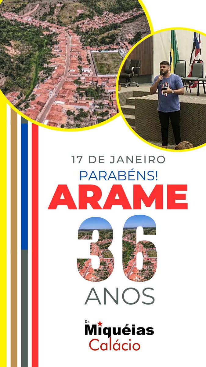 drmiqueiasc's tweet photo. Parabéns minha amada cidade!!! https://t.co/qZ9NNhxOPj