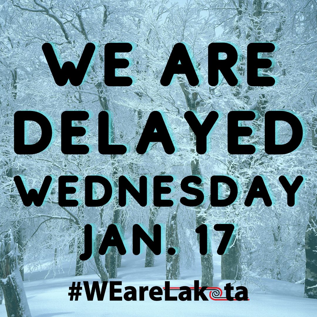 WE are DELAYED! Lakota Schools will operate on a 2-hour delay on Wednesday, Jan. 17, 2024. No 1/2 day kindergarten or AM preschool. Please see your email or our website for more information. #WEareLakota lakotaonline.com