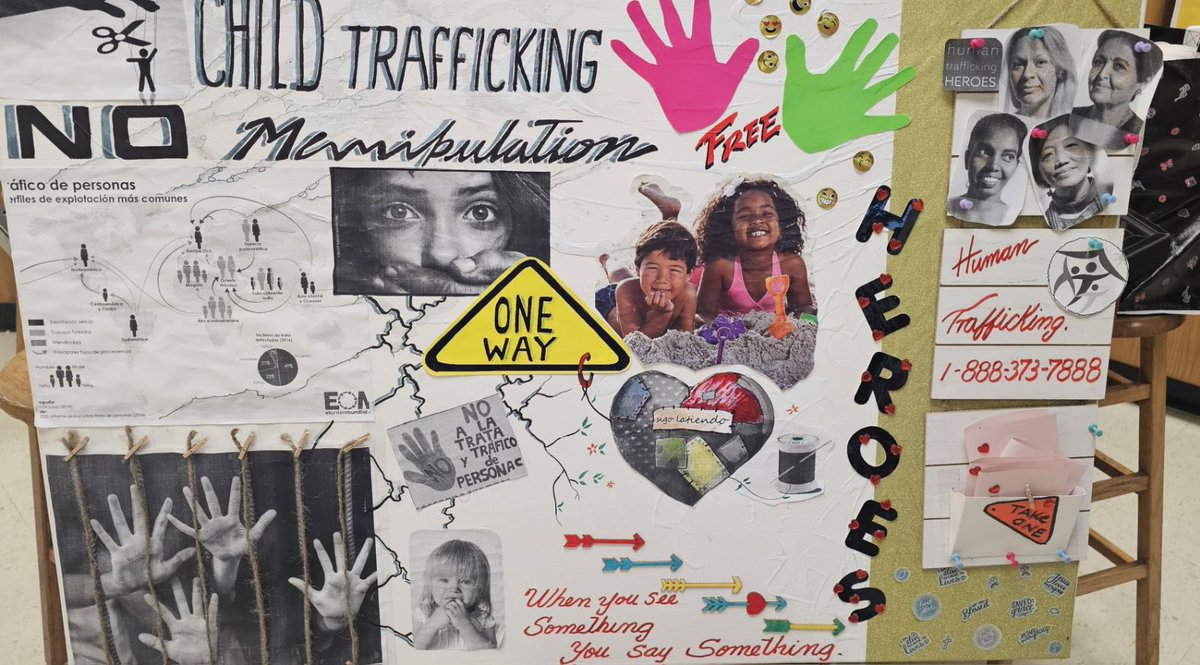SouthridgeMiami's tweet image. Our thanks to @KristiHouseCAC for providing our Spartans w/ an informative Zoom session to kick off to Human Trafficking Awareness Month - ck out the amazing art work & learning responses our students created #StopTrafficking #NotForSale305 #WearBlueDay