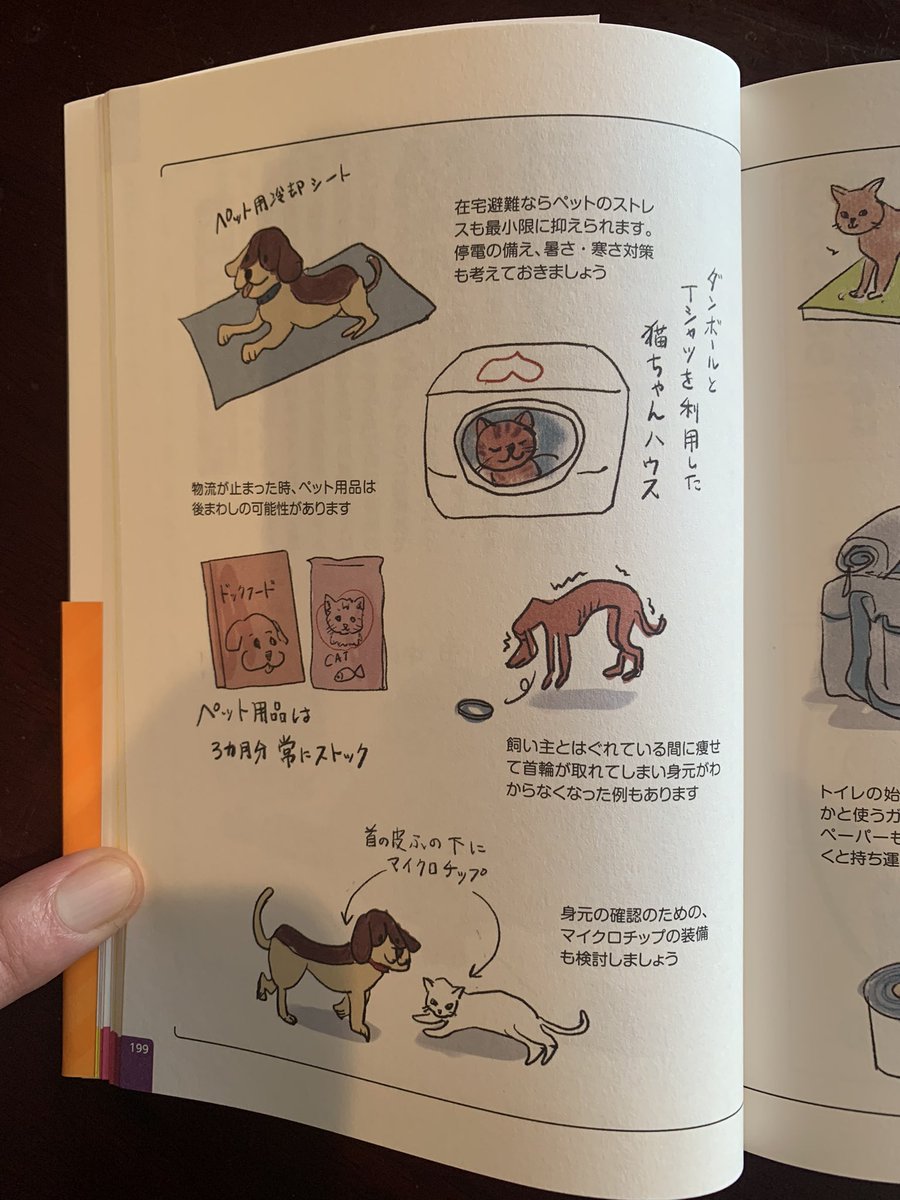 いざと言うときのために、ペットのための備え。