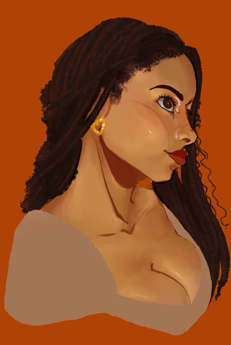 when you see someone so pretty you just gotta draw them  