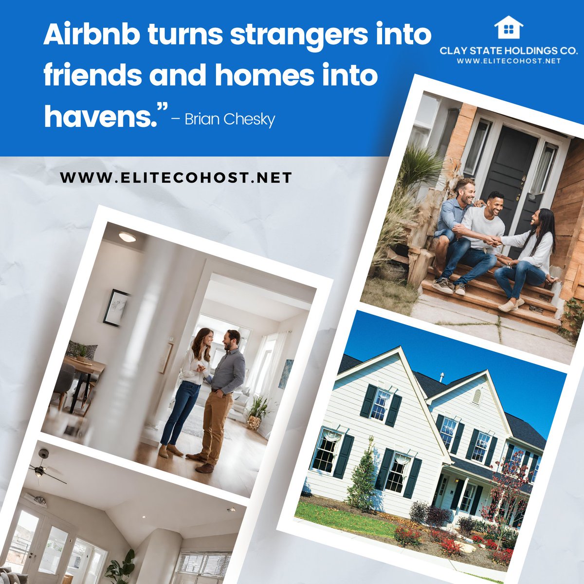Transforming spaces into unforgettable havens and forging connections that last a lifetime. At Elite CoHost, we believe in the power of hospitality to turn strangers into friends, and homes into cherished memories. 🏡✨ Let's create an extraordinary journey together!