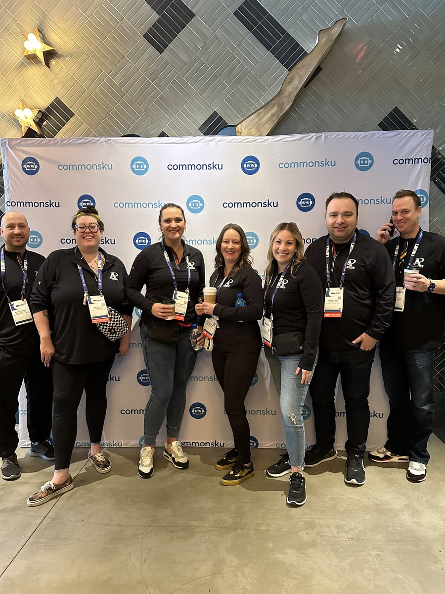 russellabird's tweet photo. Pretty proud moment for me with 7 @promoyeg peeps checking out the largest promo show in North America this week.
A couple of vets and a couple of newbies, I can’t wait to hear what they get out of the show. https://t.co/DeQiUycVpm
