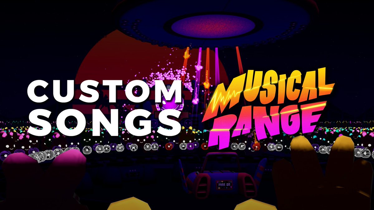 MusicalRangeVR's tweet photo. Custom Songs update is here!! 🚨

Play any song you want 🔥🤘🔫with your @MetaQuestVR 

Check out our amazing reviews on @SideQuestVR

#VRgaming #MetaQuest #Quest2 #Quest3 https://t.co/Tu3a8ehOD1