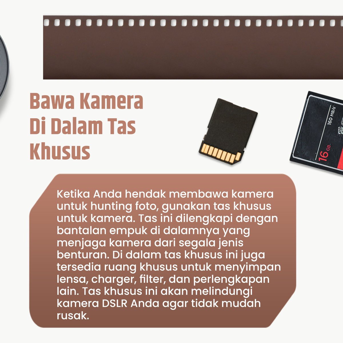 serufouny's tweet image. 📸✨ Tips Fotografi: Cara Merawat Lensa dan Kamera! 🧐🔧 
Pelajari cara merawat lensa dan kamera kamu dengan baik supaya tetap terawat dan tahan lama! 📷💡 #PhotographyTips #CameraCare #LensMaintenance #serufo