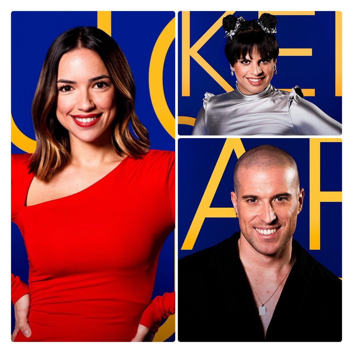 alejandrovigara's tweet photo. Después de la pedazo de gala de hoy, tengo clarísimo que estas 3 personas han venido a servir 🤩👏 Son impulsivos, no tienen filtro y van a equivocarse muchísimas veces, pero no olvidemos que también son necesarios para que este show funcione 😉 #GHDúoSuperMartes #GHDúo17E https://t.co/FlvTnMEaF6