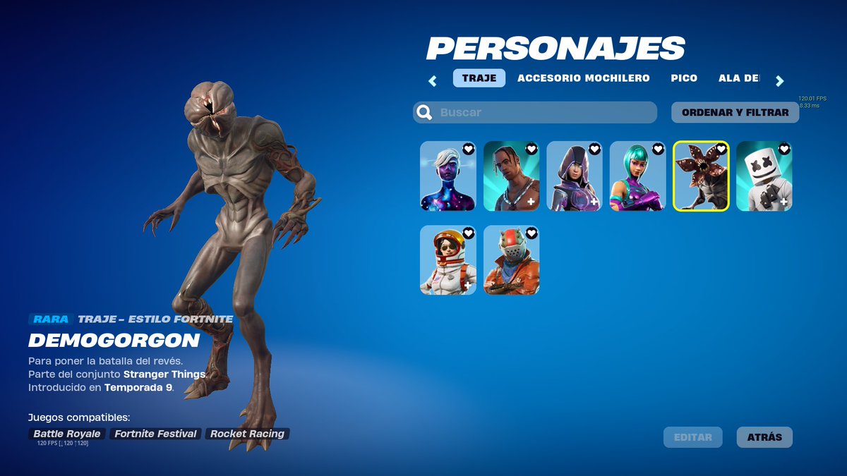 PopRaal's tweet photo. Vendo mi cuenta de #fortnite valorada en +2.000€ 
-260 skins 
-Pase de batallas desde la season 3 
-Skins, bailes, aladeltas y picos OG
-Precio negociable 📩 https://t.co/f37BXbsbiN